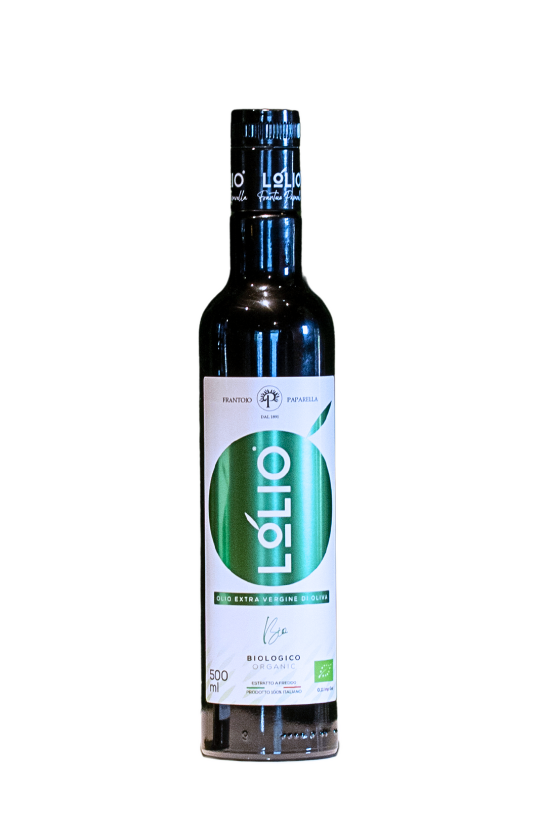 Frantoio Paparella Bio Organic Extra Virgin Olive Oil - 500mL