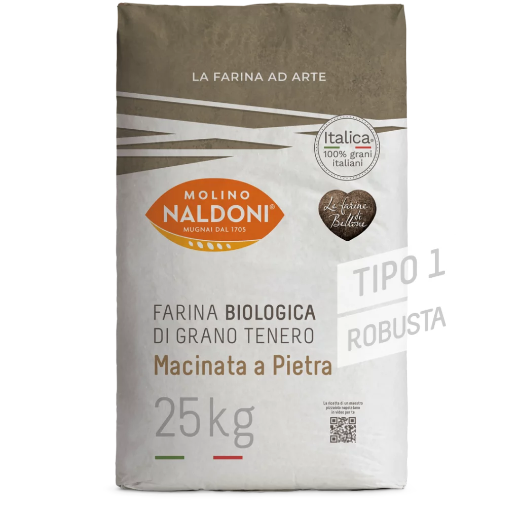 Molino Naldoni Robusta Stone-ground Organic Type '1'  - 25kg