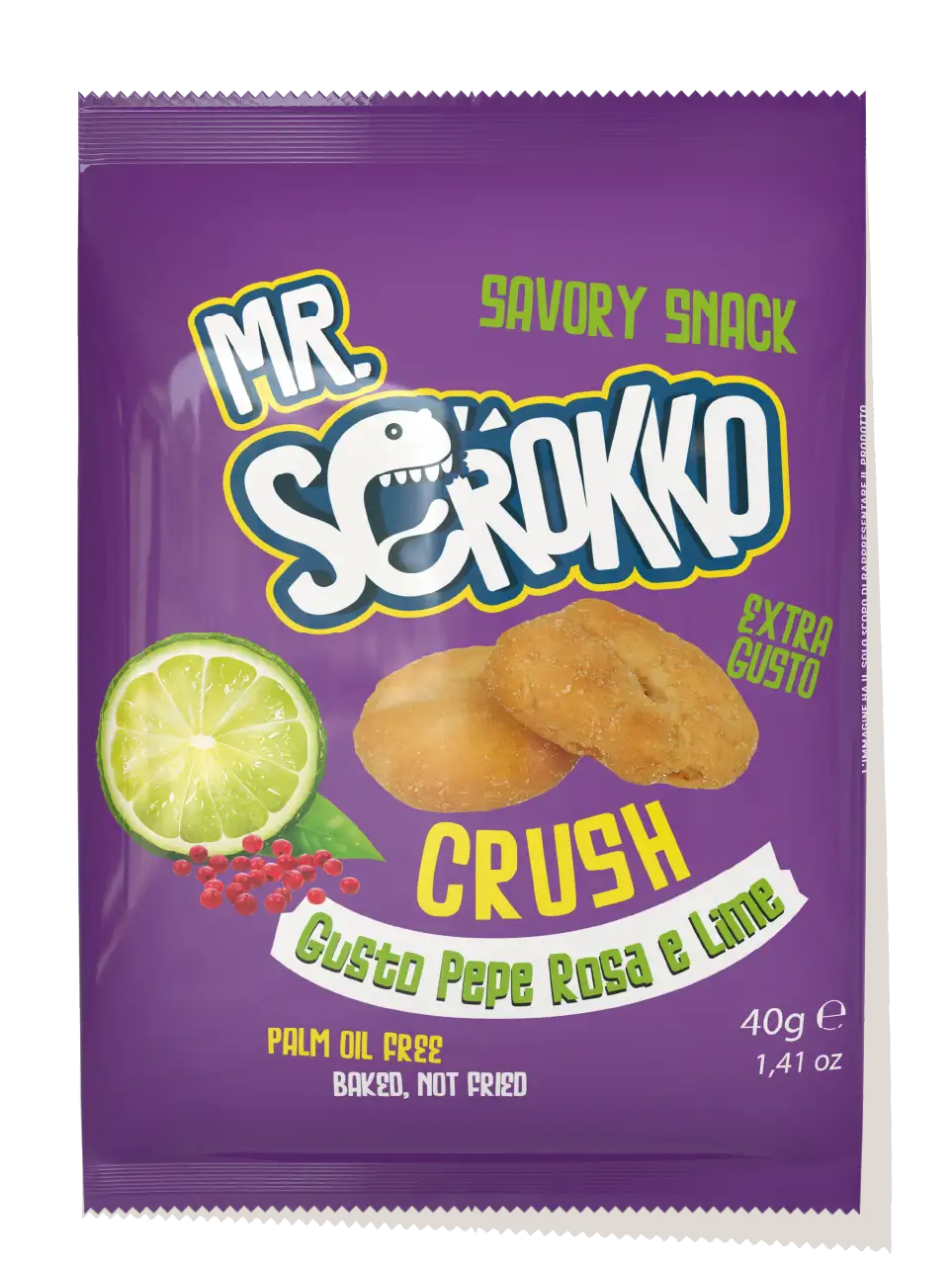 Mr. Scrokko  Pink Pepper and Lime Taste - (12x200g)