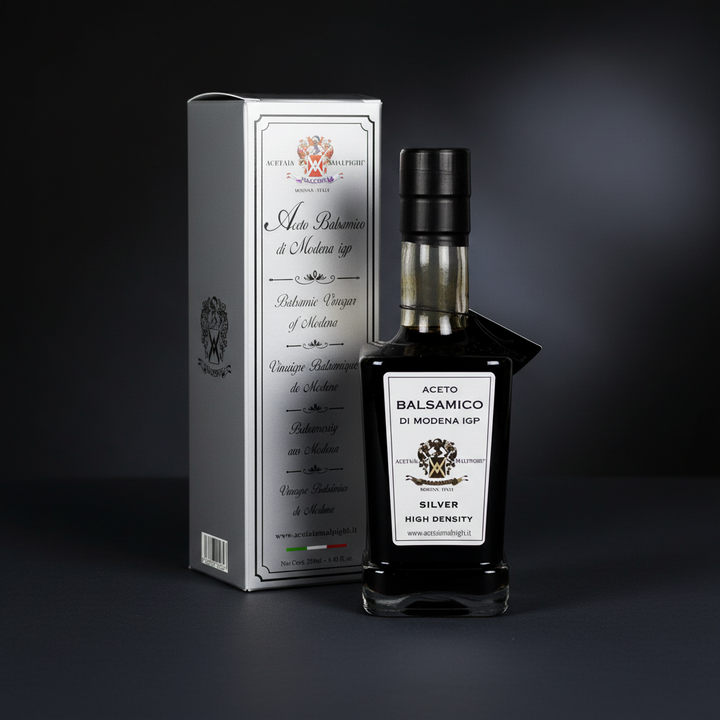 Acetaia Malpighi Silver High Density Balsamic of Modena Italy