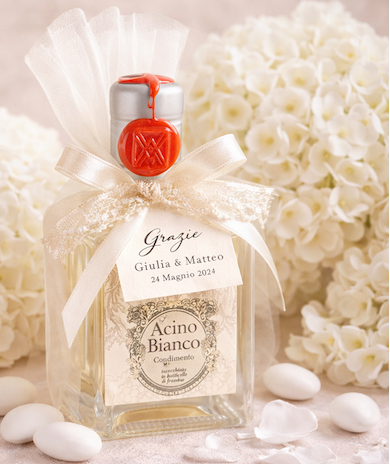 acetaia malpighi acino bianco bottle with gift wrap