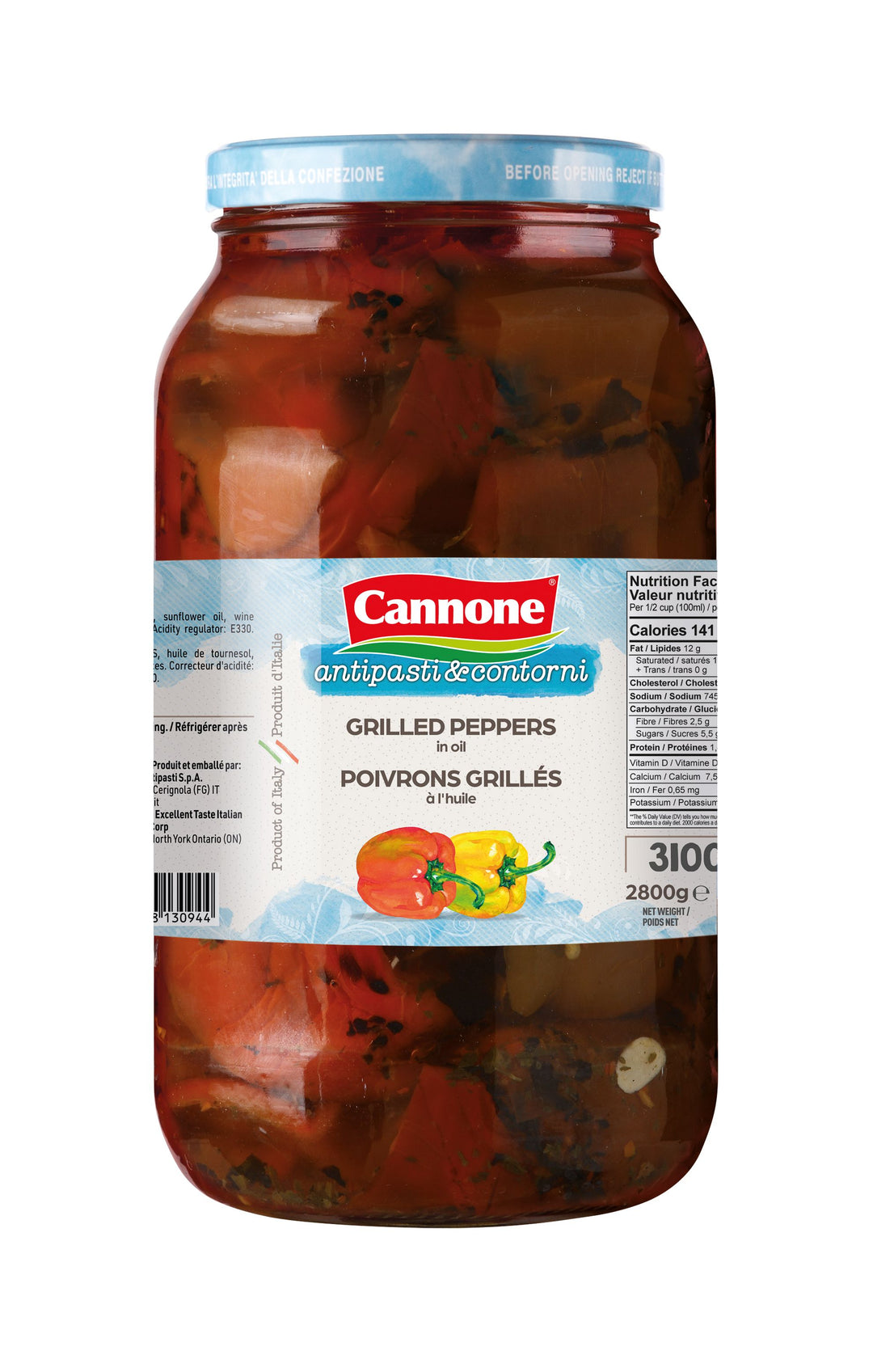 Premium Grilled Peppers - 3L