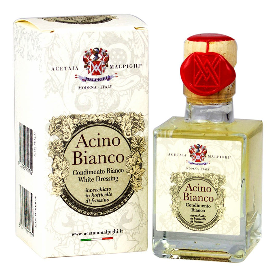 50mL Bottle of Acetaia Malpighi Acino Bianco White Dressing